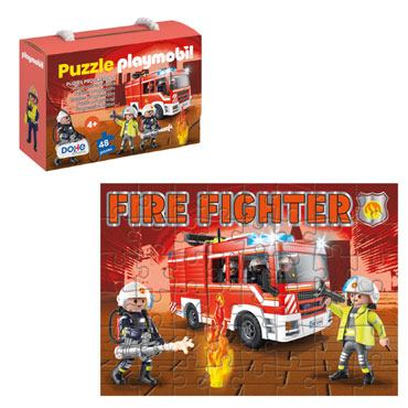 Puzzle Playmobil Fire Fighter Dohe 65013