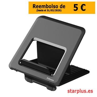 Soporte portátil Breyta negro Fellowes 100016558