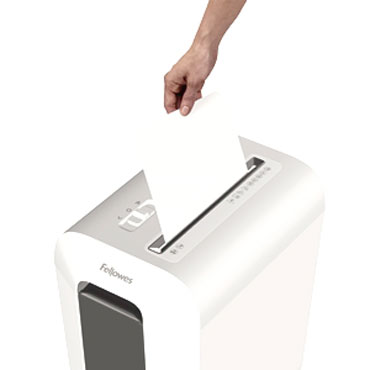 Destructora papel Fellowes LX65 blanca uso moderado 100110076