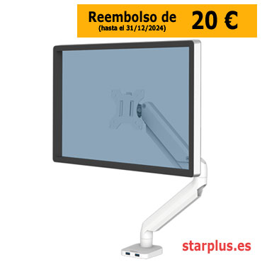 Soporte blanco monitor Platinum Series Fellowes 8056201