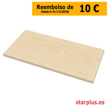 Tablero mesa elevable 120 cm. arce Fellowes