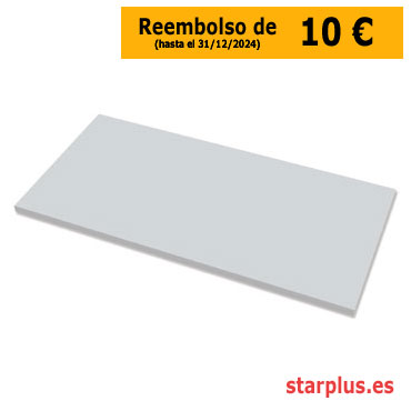 Tablero mesa elevable 180 cm. gris Fellowes