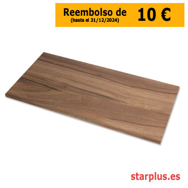 Tablero mesa elevable 160 cm. nogal Fellowes