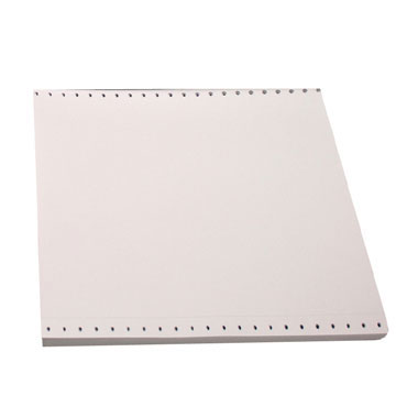 PC1379 - Caja de 1500 hojas de papel continuo autocopiativo blanco de 56-57  gramos 11 x 25 cm. 2 tantos. - Papel Continuo 2 Tantos