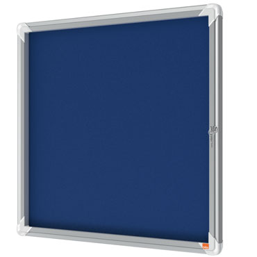 Vitrina Premium Plus fieltro azul 6 Din A-4 Nobo 1902555