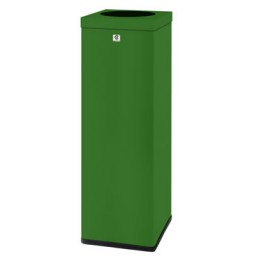 Papelera P-71 verde Cilindro P71-VE