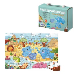 Puzzle 36 piezas Animal World Dohe 65009