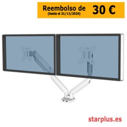 Plataforma blanca 2 monitores horizontales  Platinum Series Fellowes 8056301