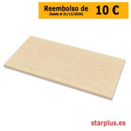 Tablero mesa elevable 140 cm. arce Fellowes