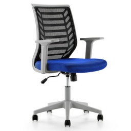 Silla oficina sincronizada 907 azul Rocada RD-907G-3