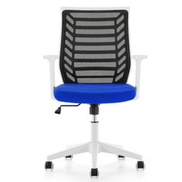 Silla oficina sincronizada 907 azul Rocada RD-907W-3